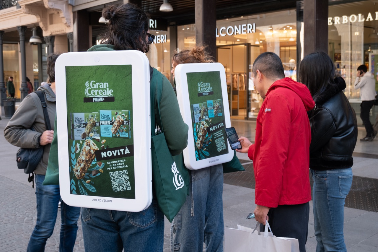 Immagine Barilla – Campagna con zaini digitali